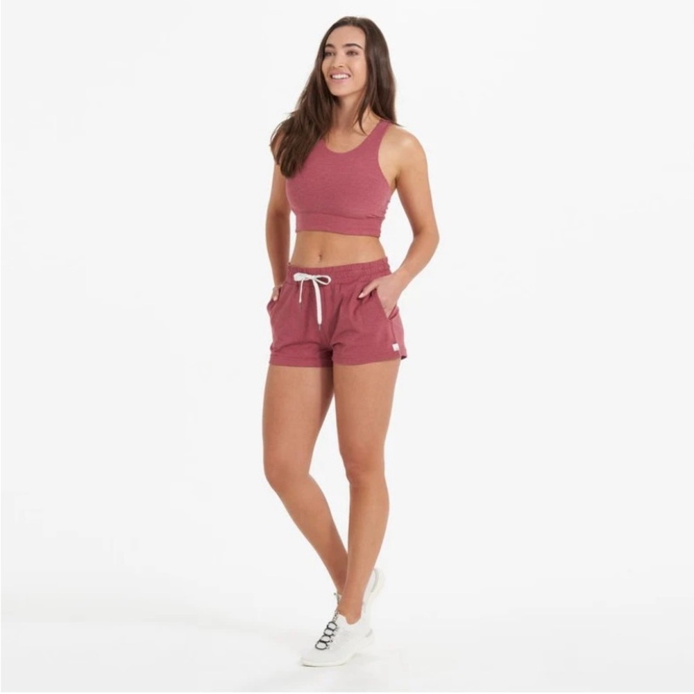 Vuori Halo Performance short, Desert Rose Heather, Small